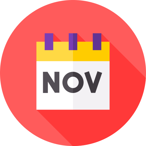 noviembre icono gratis