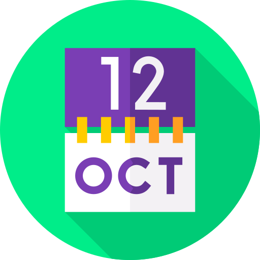 octubre icono gratis