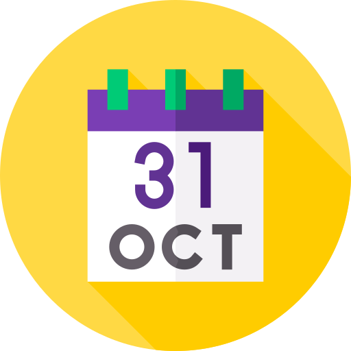 octubre icono gratis