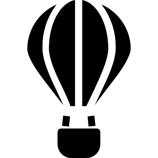 globo aerostático icono gratis