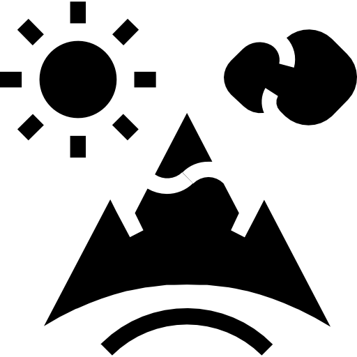 montaña icono gratis