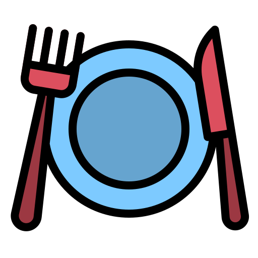 Plate Generic Outline Color Icon