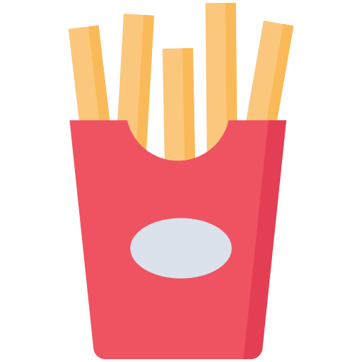 French fries  free icon