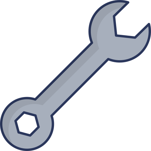Wrench free icon Wrench free icon
