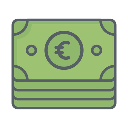 euro Icône gratuit euro Icône gratuit