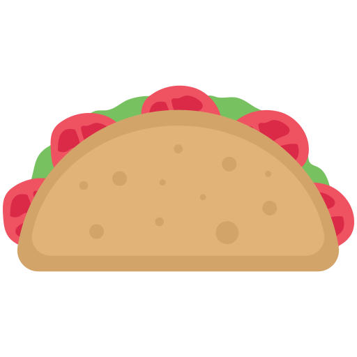tacos Icône gratuit tacos Icône gratuit