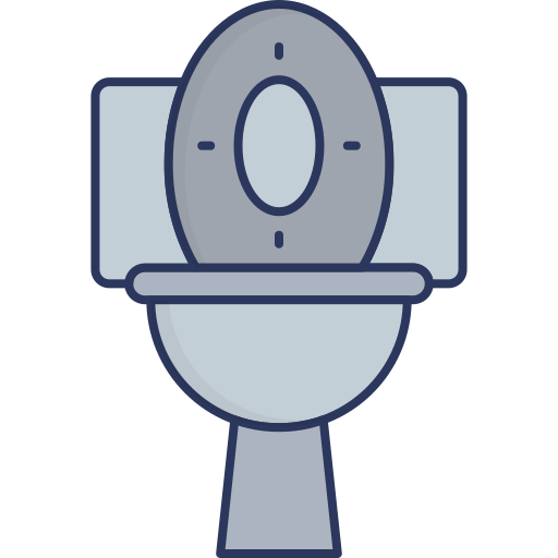 Toilet free icon Toilet free icon
