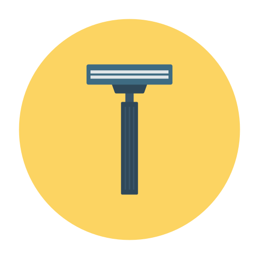Shaving razor  free icon