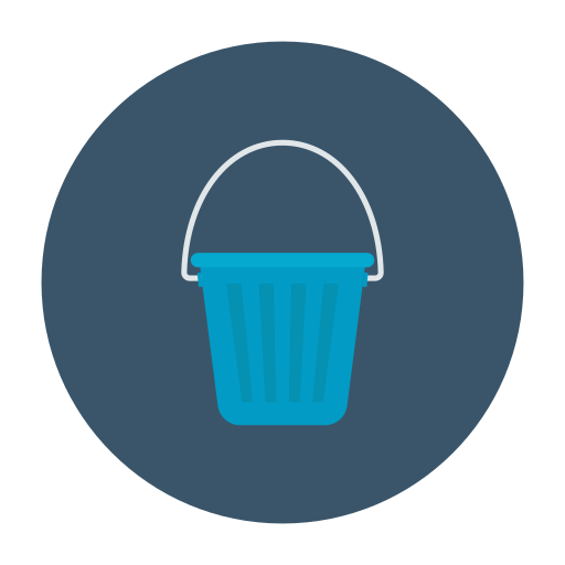 Bucket  free icon