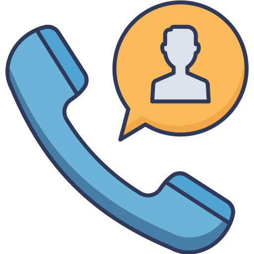 Phone receiver free icon