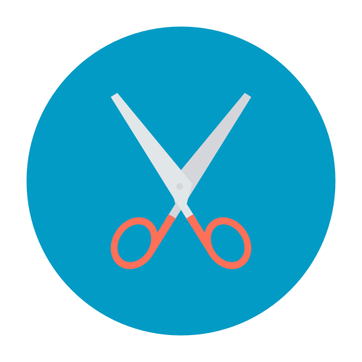 Scissor Dinosoft Circular icon