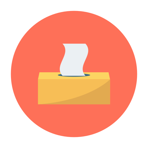 Tissue box free icon