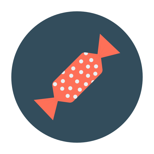 Candy free icon Candy free icon