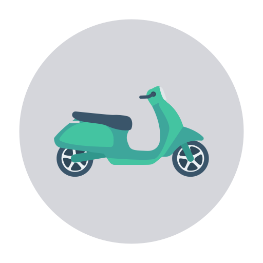 Scooter Dinosoft Circular icon