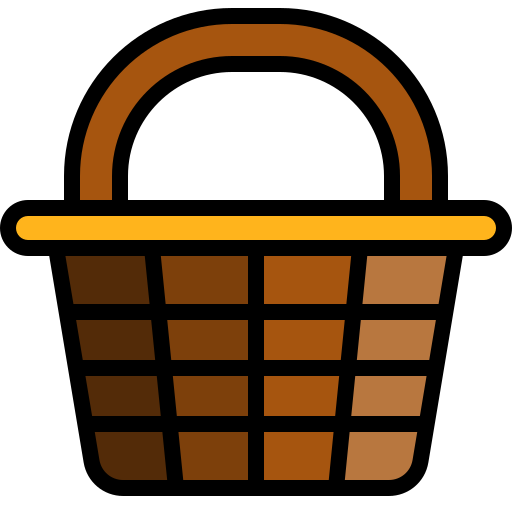 Basket Generic Outline Color icon