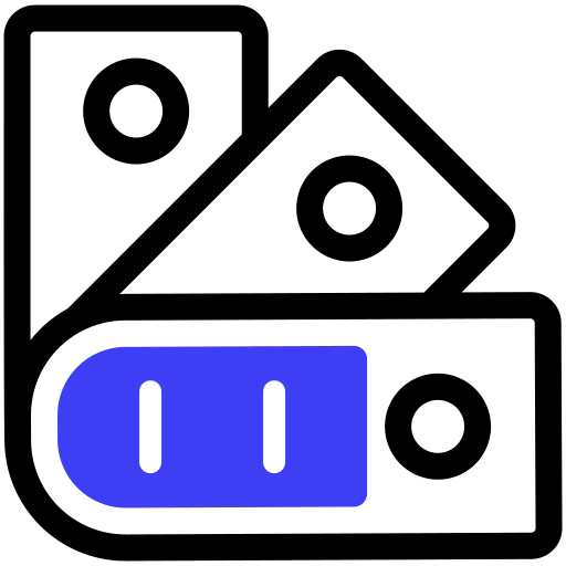 Color palette free icon
