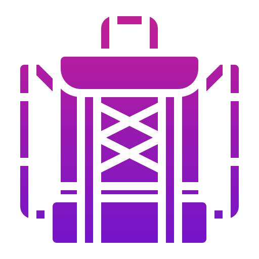 Backpack free icon