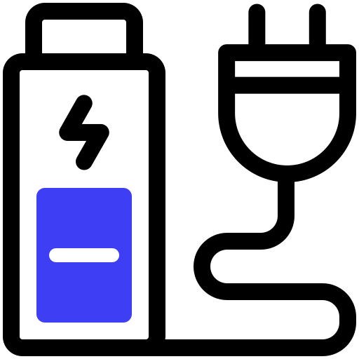 bateria cargando icono gratis