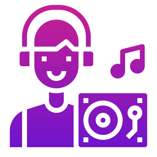 Dj - Iconos gratis de música