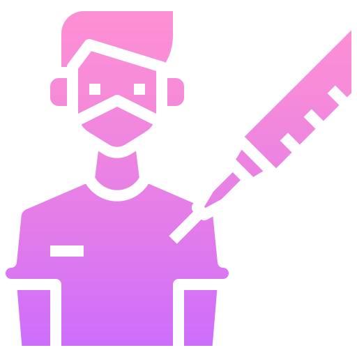 vacunación icono gratis