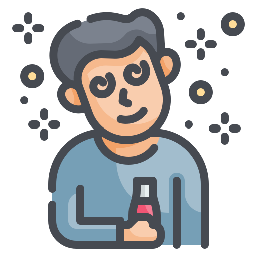 alcoholismo icono gratis