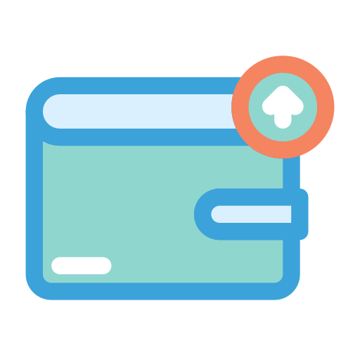 billetera icono gratis