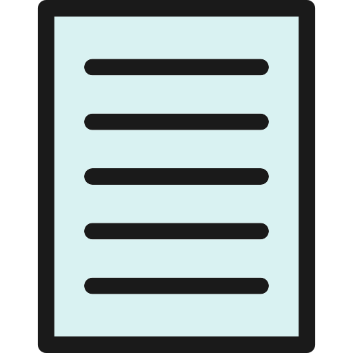 File Generic Outline Color icon