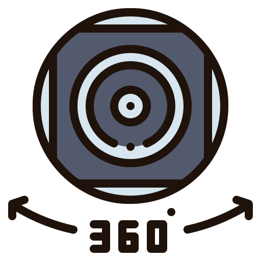 caméra 360 Icône gratuit caméra 360 Icône gratuit