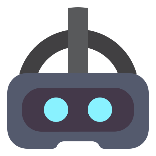 gafas de realidad virtual icono gratis