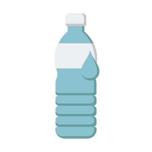 Бутылка с водой бесплатно иконка