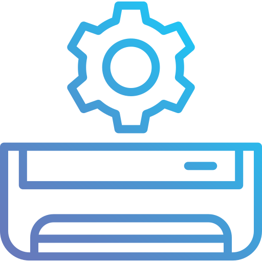 aire acondicionado icono gratis