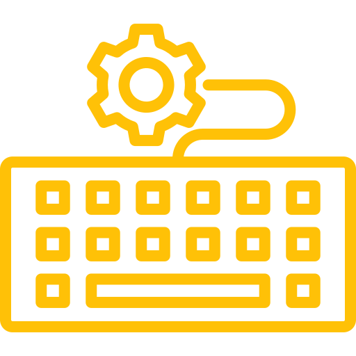 teclado electrónico icono gratis