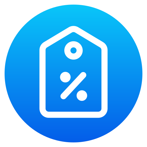 etiqueta de precio icono gratis