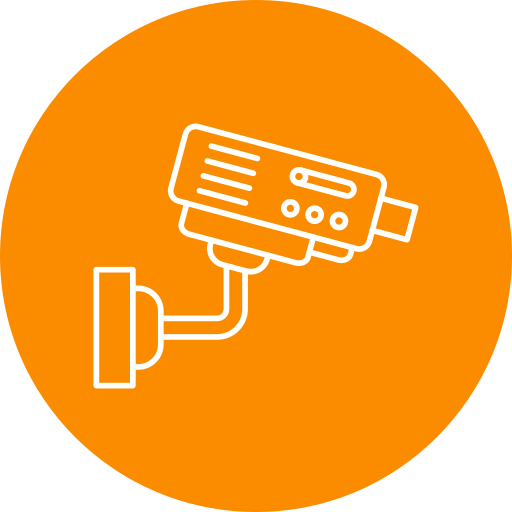 circuito cerrado de televisión icono gratis