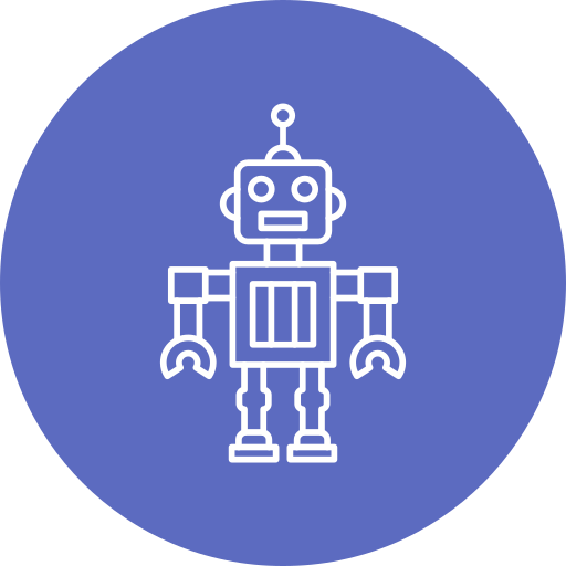 Robot Generic Circular icon