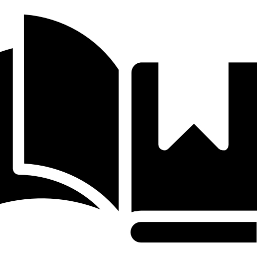 libro abierto icono gratis