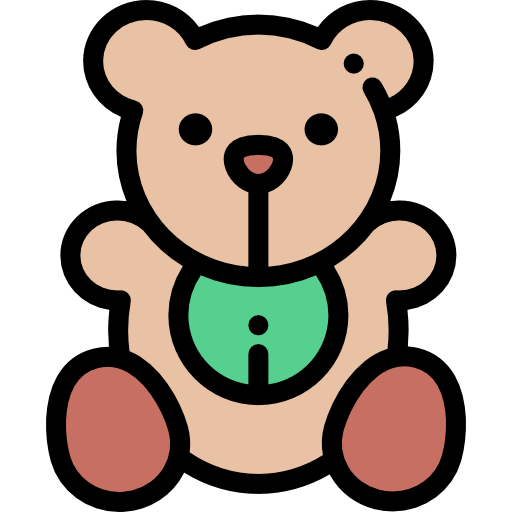 oso de peluche icono gratis