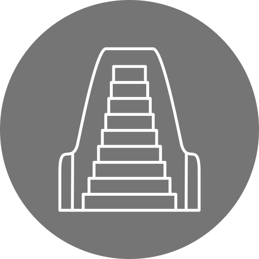 escalera mecánica icono gratis