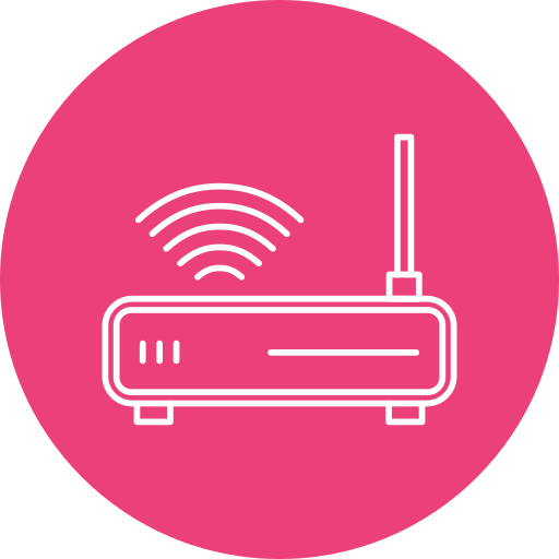 router inalámbrico icono gratis