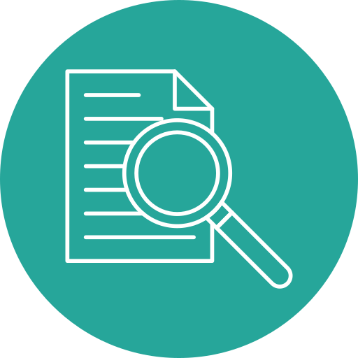 Search file Generic Circular icon