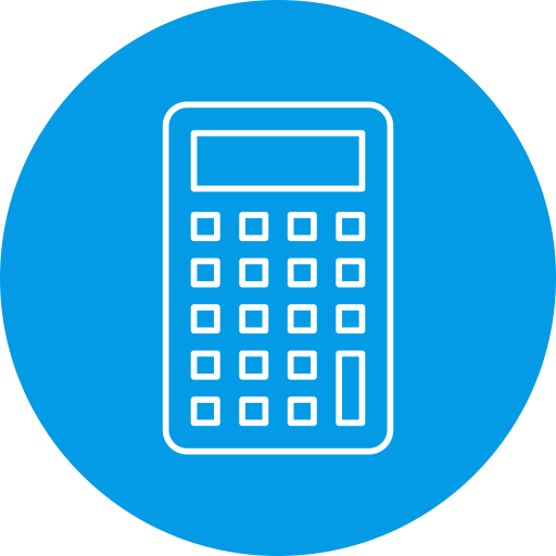 Calculator Generic Circular icon