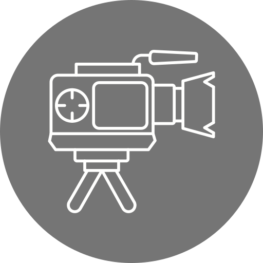 camara de video icono gratis