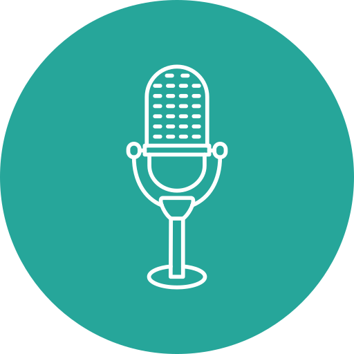 Podcast free icon Podcast free icon