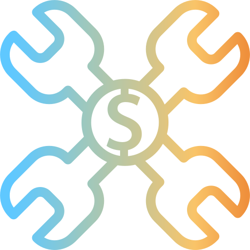 Cost free icon Cost free icon