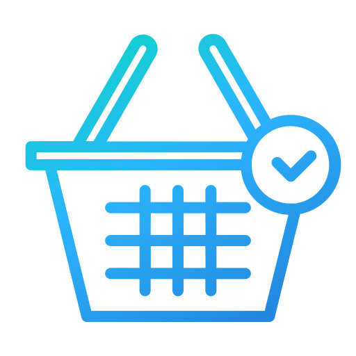 Shopping basket Generic Gradient icon