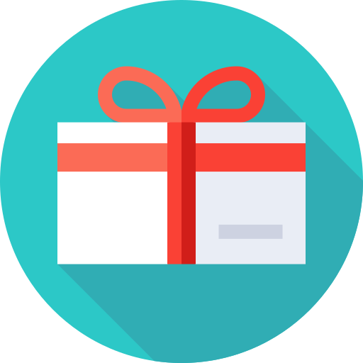 Gift card free icon Gift card free icon