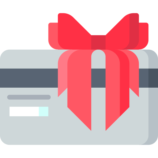 tarjeta de regalo icono gratis