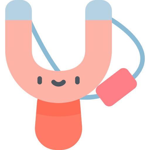 Рогатка бесплатно иконка