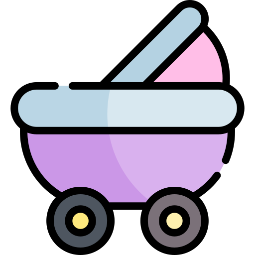 cochecito de bebé icono gratis