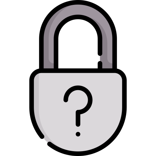 se te olvidó tu contraseña icono gratis